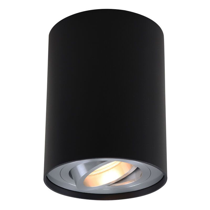 Moderní přisazené stropní svítidlo černé, Snertinge