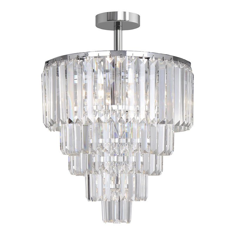 Designové stropní svítidlo chromové, Kajol Designové stropní svítidlo chromové, Kajol