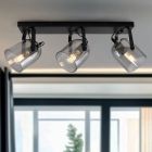 Designové stropní bodové světlo šedé, Clyde