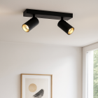 Moderní stropní bodové světlo černé, Nadi