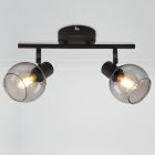 Designové stropní bodové světlo šedé, Ayleen