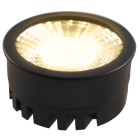 Stmívatelná LED modulová LED lampa Olucia Vivian, černá, 5W, stmívatelná do teplé barvy