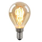Stmívatelná LED žárovka E14 Olucia Tuelo, jantarová, 4W, 2200K
