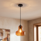 Designové závěsné světlo oranžové, Sabina