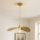 Designové závěsné světlo mosazné, Sienna