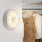 Bílé plastové noční světlo, Ilene, 1,5W, 3000K LED