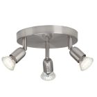 Kovové stropní bodové světlo chromové, Hayo, 50W, LED 3000 K