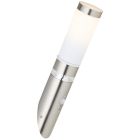 Plastové venkovní nástěnné světlo se senzorem pohybu chromové, Sage, 4W, LED 3000 K, IP44