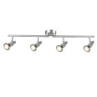 Kovové stropní bodové světlo chromové, Robel, 7W, LED 3000 K