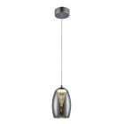 Moderní závěsné světlo chromové, Aliyah, 5W, LED 3000 K