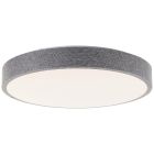 Rustikální stropní světlo šedé, Soeraya, 24W, LED 3000 K, s 3stupňovým stmíváním
