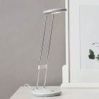 Plastová lampička bílá, Mariama, 3,3W, LED 3000 K, s vypínačem
