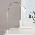 Plastové světlo s klipem bílé, Kit, 2,4W, LED 3000 K, s vypínačem