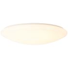Designové stropní svítidlo bílé, Djalissa, 60W, LED nastavitelný od teplé po studenou bílou, s dálkovým ovládáním
