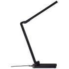 Moderní lampička černá, Hannah, 5W, LED 5000 K, s dotykovým stmívačem