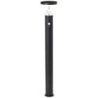 Moderní solární venkovní lampa stojací černá, Saar, 3W, LED 3000 K, IP44