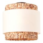 Rustikální stropní svítidlo hnědé, Vibeke