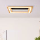 Moderní stropní světlo hnědé, Enise, 24W, LED 3000 K