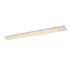 Plastová LED lišta 120 cm bílá, Enrique, 40W, LED 3000 K