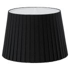 Látkové klasické stínidlo na lampu černé, Noah