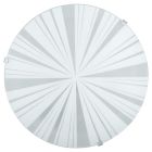 Skleněné stropní světlo bílé, Bada