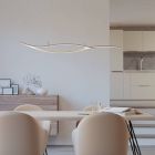 Ocelové designové závěsné světlo hnědé, Tevin, 20W, LED 4000 K