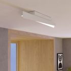 Plastové designové chytré stropní svítidlo bílé, Birkan, 13,5W, LED RGBW, s dálkovým ovládáním