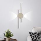 Hliníkové designové nástěnné světlo hnědé, Vixa, 20W, LED 3000 K