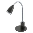 Kovová stolní lampa antracitá, Said, s vypínačem