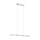 Plastové moderní závěsné světlo chromové, Pace, 5W, LED 3000 K