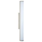 Skleněné světlo nad zrcadlo niklové, Jersey, 16W, LED 4000 K, IP44