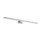 Plastové moderní světlo nad zrcadlo chromové, Nancy, 14W, LED 4000 K, IP44