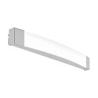 Plastové moderní světlo nad zrcadlo chromové, Rafi, 16W, LED 4000 K, IP44