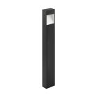 Hliníková moderní venkovní světlo antracitá, Elvi, 10W, LED 3000 K, IP44