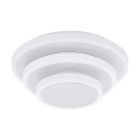 Ocelové moderní stropní světlo bílé, Nieck, 5W, LED 3000 K