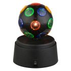 Vícebarevné disko osvětlení plastové, Laurin, 0,6W, RGB LED, s vypínačem