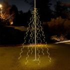 Venkovní osvětlení stožáru, 120 LED diod, 6 vodičů po 2 m