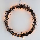 Vánoční věnec - prsten - 38 cm