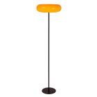 Oranžová stojací lampa retro, Sentino, s vypínačem