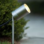 Chromové zahradní bodové osvětlení moderní, Arne, IP44