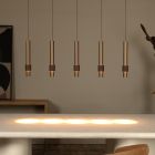 Hnědé závěsné světlo moderní, Margary, 4,2W, LED 2700 K