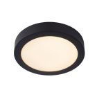 Černé stropní světlo moderní, Brice, 15W, LED 3000 K, IP44
