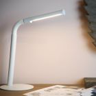 Bílá lampička moderní, Gilly, 3W, LED 2700 K, s vypínačem