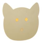 Zelená nástěnná lampa do dětského pokoje moderní, Charlie, 5W, LED dim to warm, s dotykovým stmívačem
