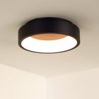 Černé stropní světlo moderní, Talowe, 20W, LED 3000 K