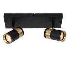 Černé stropní bodové světlo moderní, Gorik