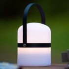 Bílá venkovní stolní lampa moderní, Little Joe, 3W, LED 2700 K, IP44, s vypínačem