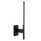 Černé nástěnné světlo moderní, Finan, 6W, LED 2700 K