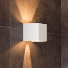 Bílá lampa up down moderní, Axi, 6W, LED 2700 K, IP54