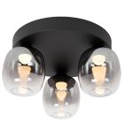 Šedé stropní světlo moderní, Tamino, 5,6W, LED 3000 K